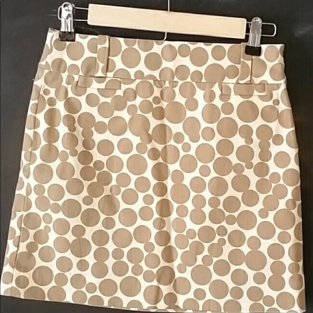 J. Crew Polka-dot Mini Skirt Size 0